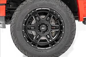 92 Series Wheel Machined One-Piece Gloss Black 18x9 6x5.5 +18mm Rough Country