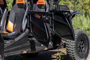 Aluminum Lower Half Doors Rear Polaris RZR XP 4 1000/RZR XP 4 Turbo S Rough Country