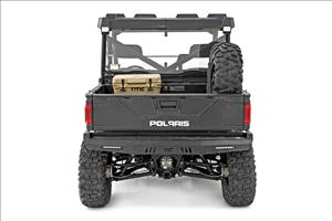 LED Light RR Cage Mount 2 Inch Black Spot Pair Polaris Ranger 1000/Ranger XP 900/1000 Rough Country