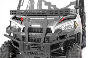 Front Cargo Rack 6 Inch Black Slimline Polaris Ranger XP 900/Ranger XP 1000 Rough Country