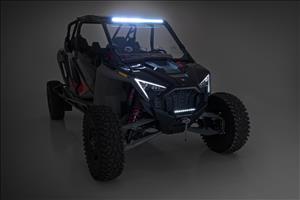 30 Inch Single Row Light Mount Front Black Series Polaris RZR Turbo R Rough Country