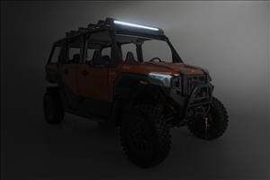 Roof Rack 40 Inch Black Single Row Polaris XPEDITION ADV 5 Rough Country