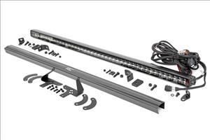 LED Light Kit Front Mount 40 Inch Spectrum Single Row Polaris RZR XP 4 1000 (2024) Rough Country