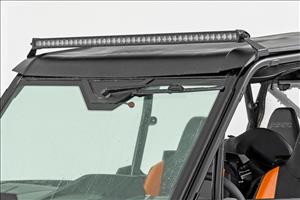 LED Light Kit Front Mount 40 Inch Spectrum Single Row Polaris RZR XP 4 1000 (2024) Rough Country
