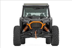 LED Light Kit Front Mount 40 Inch Spectrum Single Row Polaris RZR XP 4 1000 (2024) Rough Country
