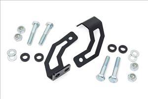 LED Light Kit Rear Mount 40 Inch Black Single Row Polaris RZR 1000XP4 (2024) Rough Country