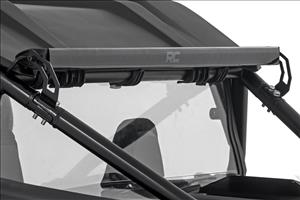 LED Light Kit Rear Mount 40 Inch Black Single Row Polaris RZR 1000XP4 (2024) Rough Country