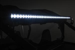 LED Light Kit Rear Mount 40 Inch Single Row Spectrum Series Polaris RZR 1000XP4 (2024) Rough Country