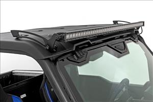 50 Inch Single Row Light Mount Front Black Series Polaris XPEDITION ADV 5 Rough Country