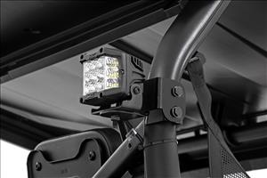 LED Light Kit Rear Mount 2 Inch Black Pair Amber DRL Segway 570 F Rough Country