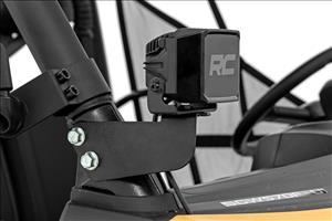 LED Light Kit Front Mount 2 Inch Black Pair Segway 570 F Rough Country