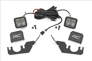 LED Light Rear Mount 2 Inch Spectrum Pair Kawasaki Teryx 1000/Teryx4 800 Rough Country