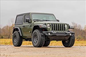 3.5 Inch Lift Kit C/A Drop Front D/S M1 Jeep Wrangler JL 4WD (24-26) Rough Country
