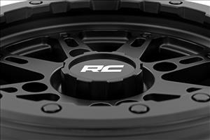 94 Series Wheel UTV Matte Black 14x7 4x156 +10mm Rough Country
