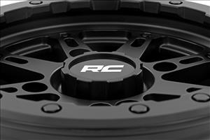 94 Series Wheel UTV Matte Black 14x7 4x137 +10mm Rough Country