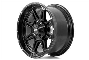 94 Series Wheel One-Piece Matte Black 20x9 6x5.5/6x135 0mm Rough Country