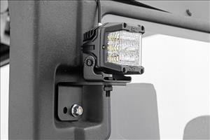 Rear Facing LED Kit 2-Inch Black Series with Spot Beam 2020 Intimidator GC1K Rough Country