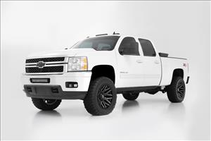 95 Series Wheel One-Piece Gloss Black Machined 20x10 8x180 -19mm Rough Country
