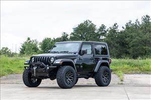 95 Series Wheel Machined One-Piece Gloss Black 20x10 5x5 -19mm Rough Country