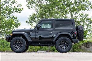 95 Series Wheel Machined One-Piece Gloss Black 20x10 5x5 -19mm Rough Country