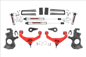 3.5 Inch Knuckle Lift Kit V2 Red Silverado/Sierra 2500HD/3500HD (11-19) Rough Country