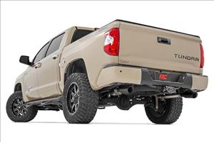 Dual Cat-Back Exhaust System w/Black Tips 09-20 Toyota Tundra V8-4.6L 5.7L Rough Country