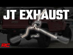 Performance Cat-Back Exhaust 3.6L Jeep Gladiator JT 4WD (20-22) Rough Country