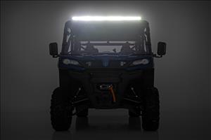 LED Light Kit Front Mount 50 Inch Black Single Row CFMOTO UFORCE 1000 Rough Country