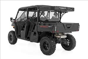 Cargo Rack Dual 2 Inch Black LED Pairs Flush Mount CFMOTO UFORCE 1000 Rough Country