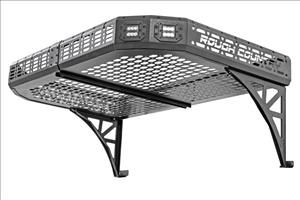Cargo Rack Dual 2 Inch Black LED Pairs Flush Mount CFMOTO UFORCE 1000 Rough Country