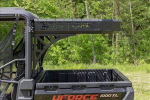 Cargo Rack Dual 2 Inch Black LED Pairs Flush Mount CFMOTO UFORCE 1000 Rough Country