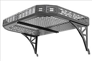 Cargo Rack Dual 2 Inch Black LED Pairs Flush Mount Can-Am Defender HD 5/HD 8/HD 9/HD 10 Rough Country