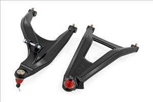 Aluminum Control Arms High Clearance w/ 2 Inch Forward Offset Black Can-Am Defender HD Rough Country