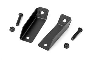 LED Light Kit Rear Mount 2 Inch Black Pair Flood Can-Am Maverick Sport 1000R Rough Country