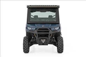 LED Light Deck Roof 50 Inch Black Single Row Can-Am Defender MAX HD10 Rough Country