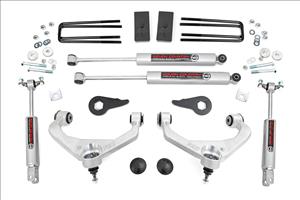 3.5 Inch Lift Kit w/ Overloads Silverado/Sierra 2500HD/3500HD (11-19) Rough Country