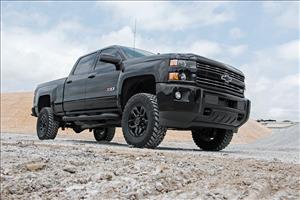 3.5 Inch Lift Kit w/ Overloads Red Silverado/Sierra 2500HD/3500HD (11-19) Rough Country