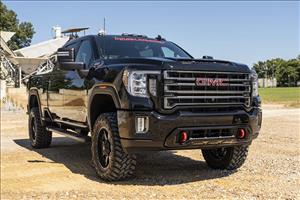 3 Inch Lift Kit UCAs M1 w/ Overloads Red Silverado/Sierra 2500HD/3500HD (20-26) Rough Country