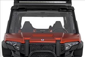Full Windshield Scratch Resistant Polaris XPEDITION ADV 5 Rough Country