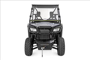 Full Windshield Scratch Resistant Honda Pioneer 520 Rough Country