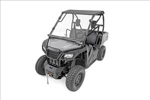 Full Windshield Scratch Resistant Honda Pioneer 520 Rough Country