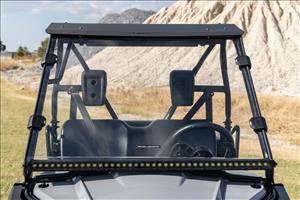 Full Windshield Scratch Resistant Honda Pioneer 520 Rough Country
