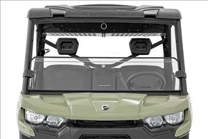Can-Am Half Windshield 16-21 Can-Am Defender 4WD Rough Country