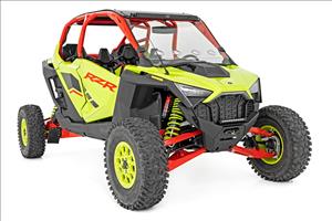 Vented Full Windshield Scratch Resistant Bolt On Roof Polaris RZR Pro R (2022) Rough Country