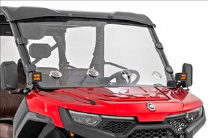 Vented Full Windshield Scratch Resistant CFMOTO UFORCE U10 Pro Rough Country
