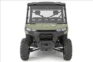 Can-Am Full Windshield Vented 16-21 Can-Am Defender 4WD Rough Country