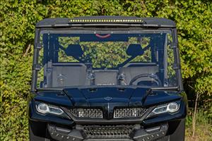 Vented Full Windshield Scratch Resistant CFMOTO UFORCE 1000 Rough Country