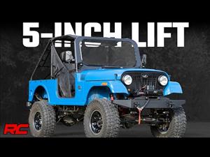 5 Inch Lift Kit 18-21 Mahindra Roxor 4WD Rough Country