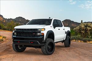 Fender Flares Defender GAN Silver Ice Metallic Chevy Silverado 1500 (19-26) Rough Country