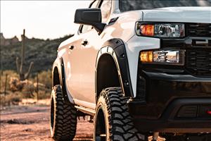 Fender Flares Defender GJI Shadow Gray Chevy Silverado 1500 (19-26) Rough Country